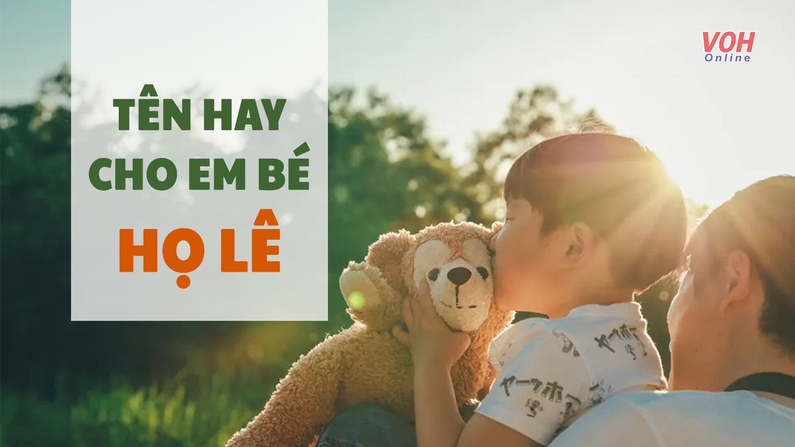 Đặt tên con trai họ Lê, con gái họ Lê hay