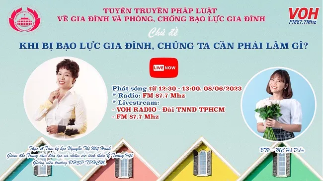 Livestream: Khi bị bạo lực gia đình, chúng ta cần phải làm gì?