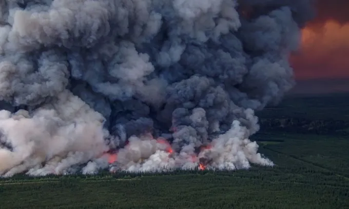 Cháy rừng ở Canada, bầu trời New York mù mịt khói