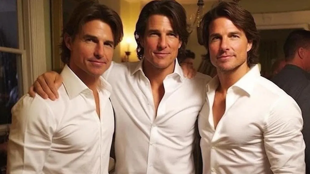 Bức ảnh chụp Tom Cruise với diễn viên đóng thế lan truyền chóng mặt, thật giả khó phân