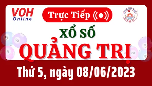 XSQT 8/6 - Kết quả xổ số Quảng Trị hôm nay thứ 5 ngày 8/6/2023