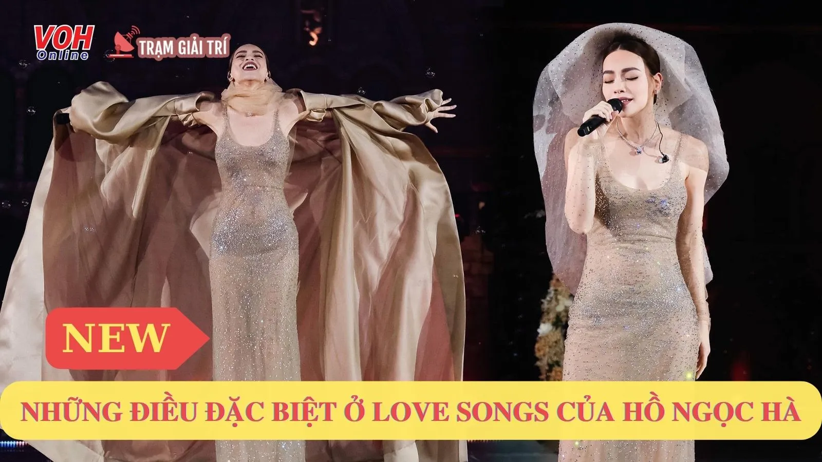 Những điều đặc biệt ở Love Songs Đà Nẵng của Hồ Ngọc Hà