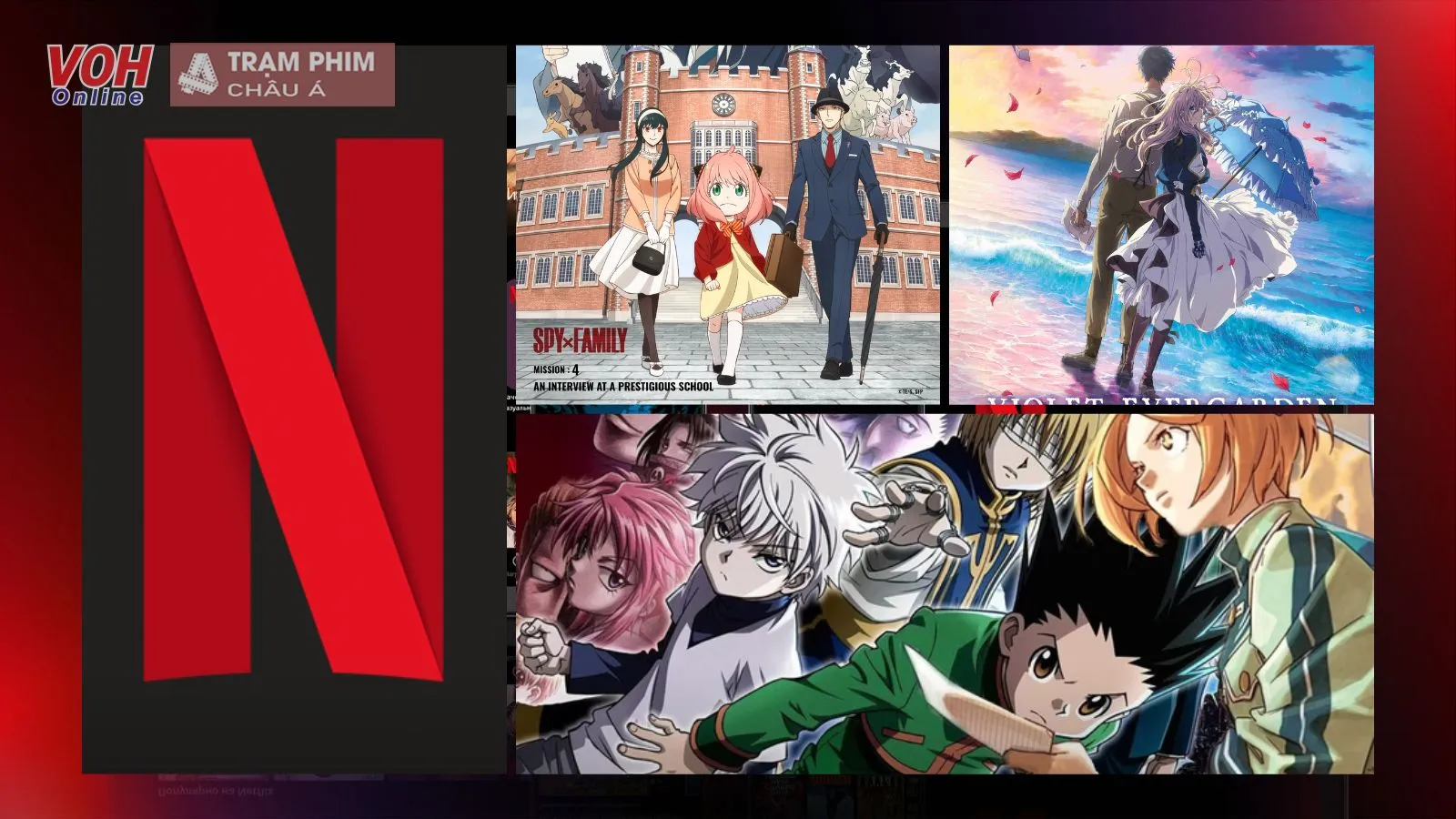 Top 15 anime hay trên Netflix cực cuốn không thể bỏ qua