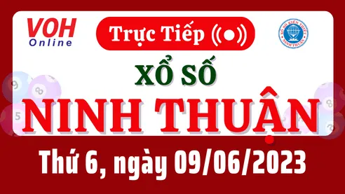 XSNT 9/6 - Kết quả xổ số Ninh Thuận hôm nay thứ 6 ngày 9/6/2023