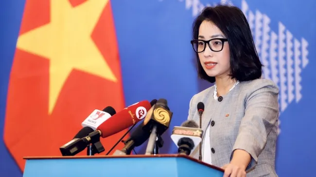 Việt Nam phản ứng trước tuyên bố về hoạt động của nhóm tàu khảo sát Trung Quốc