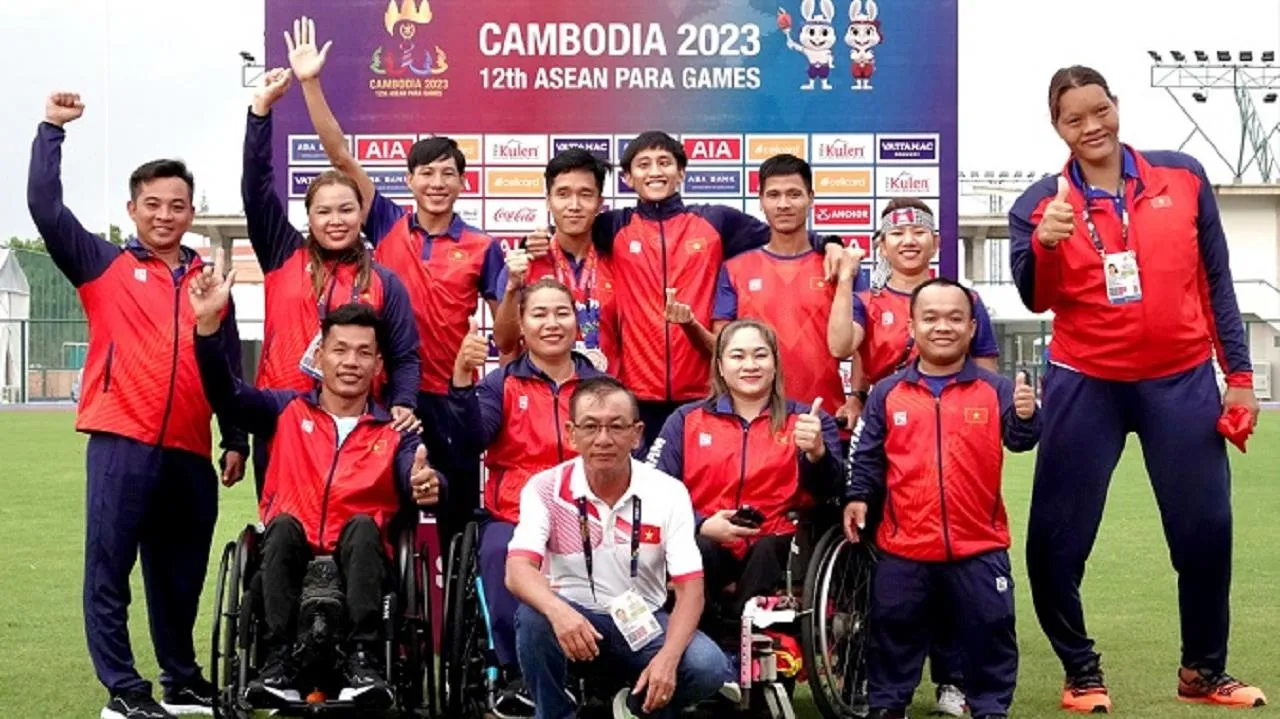 Danh sách VĐV đoàn thể thao Việt Nam đoạt HCV ASEAN Para Games 12