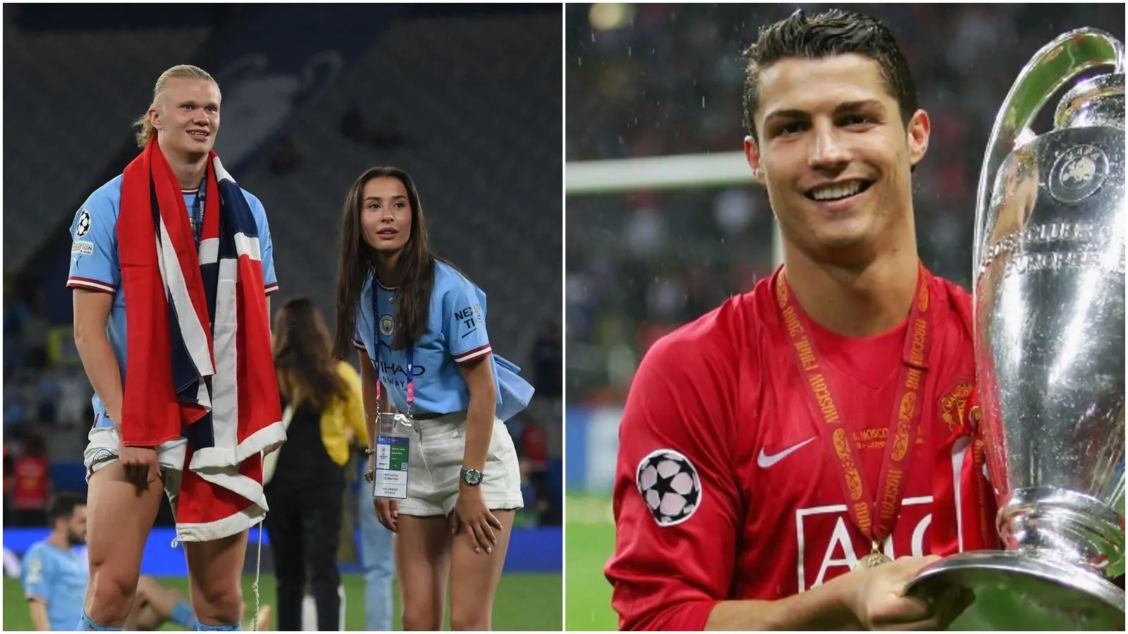 Haaland tàng hình ở Chung kết Cúp C1 vẫn đứng chung mâm với Ronaldo