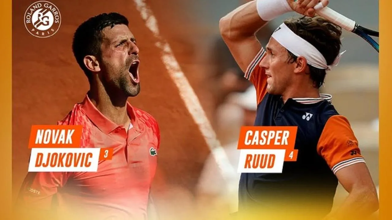 Lịch thi đấu Chung kết Roland Garros 2023: Novak Djokovic vs Casper Ruud (19h30, ngày 11/6)