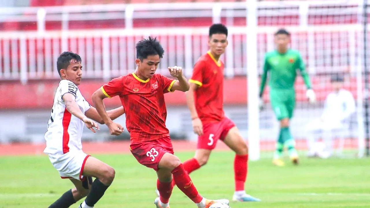 U17 Việt Nam thua trận “tổng duyệt” trước thềm VCK U17 châu Á 2023