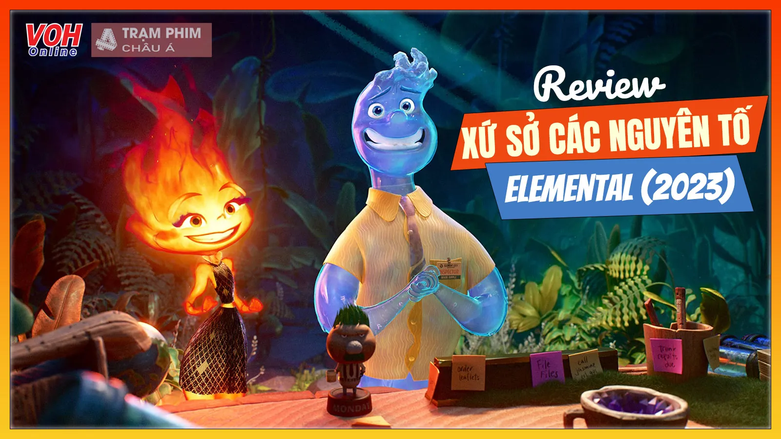 Xứ Sở Các Nguyên Tố review: Bữa đại tiệc cảm xúc chạm đến trái tim khán giả