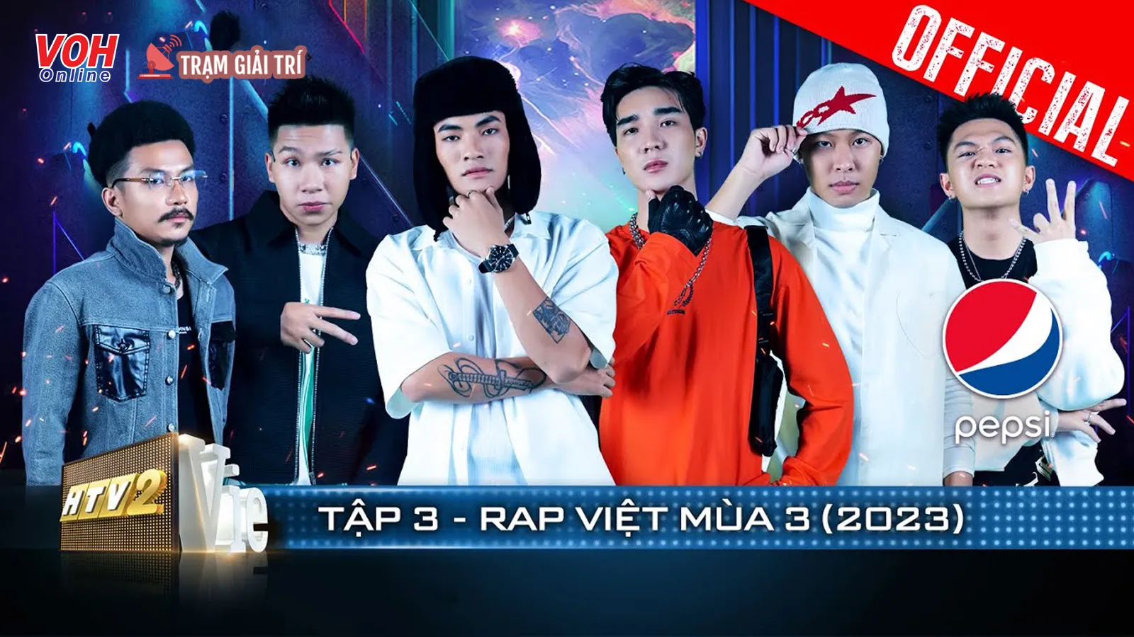 Rap Việt Mùa 3 (2023) liên tiếp đứng đầu Top Trending Youtube, tập 3 tiếp tục tiến thẳng Top 1