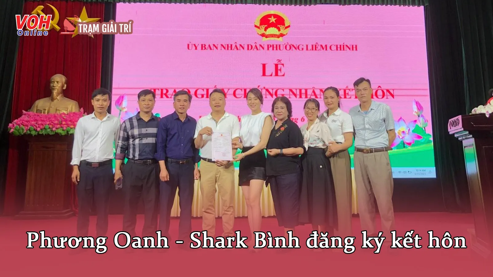 Shark Bình - Phương Oanh chính thức nên duyên vợ chồng