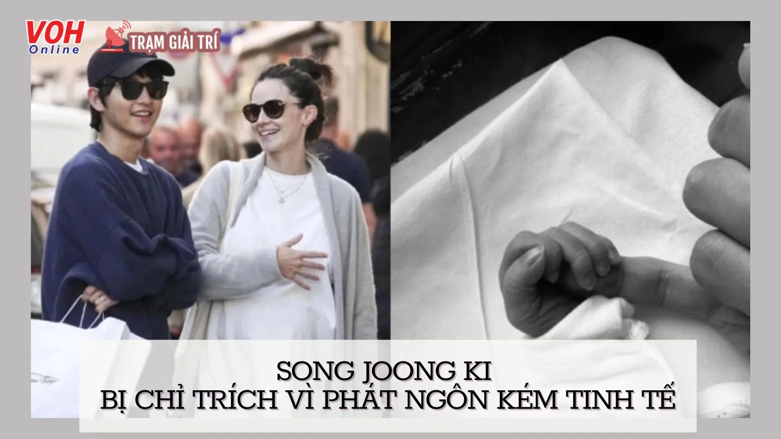 Song Joong Ki bị chỉ trích vì phát ngôn thiếu tế nhị