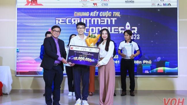 Huỳnh Thái Nguyên giành giải nhất Cuộc thi Recruitment Conqueror 2023