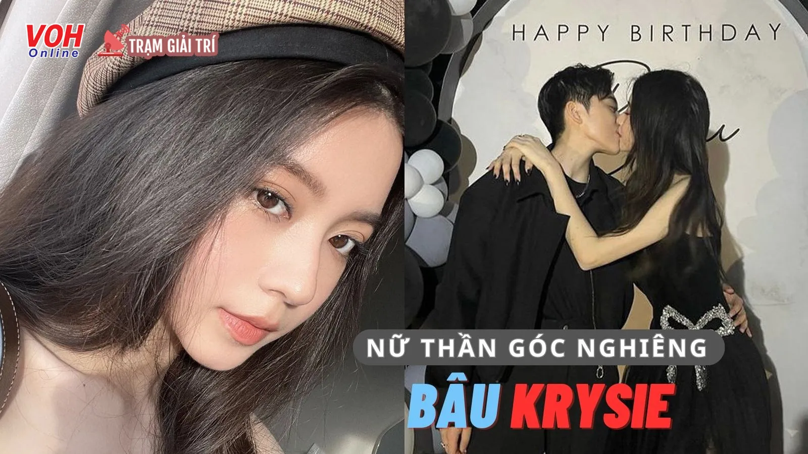 Bâu Krysie, Nữ thần góc nghiêng gây sốt tại The Face 2023 là ai?