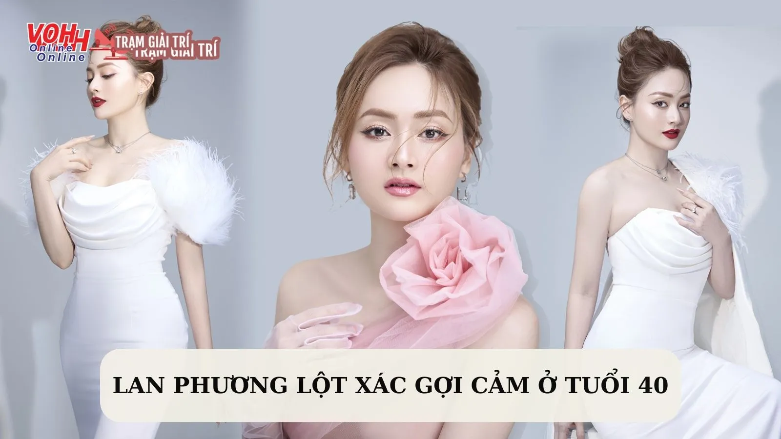 Diễn viên Lan Phương lột xác gợi cảm ở tuổi 40, khác xa hình ảnh trên phim