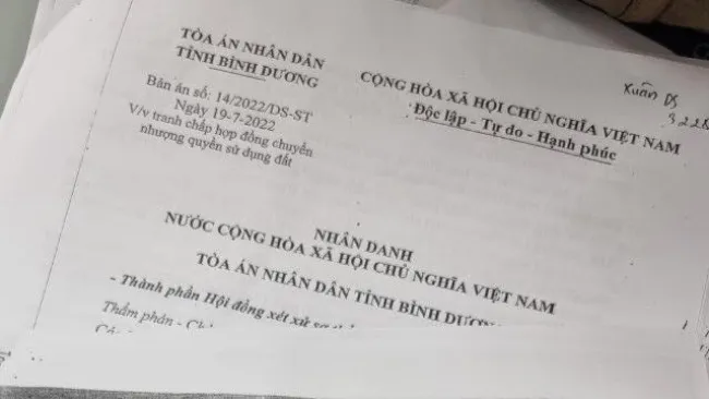 Những khuất tất từ vụ tranh chấp chuyển nhượng nhà đất ở Bình Dương