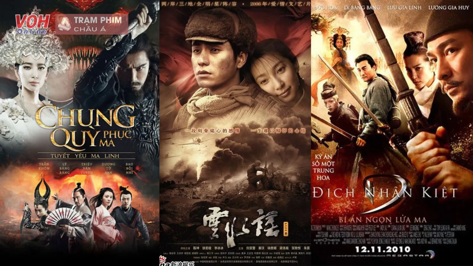 Top 15 bộ phim làm nên tên tuổi của Lý Băng Băng