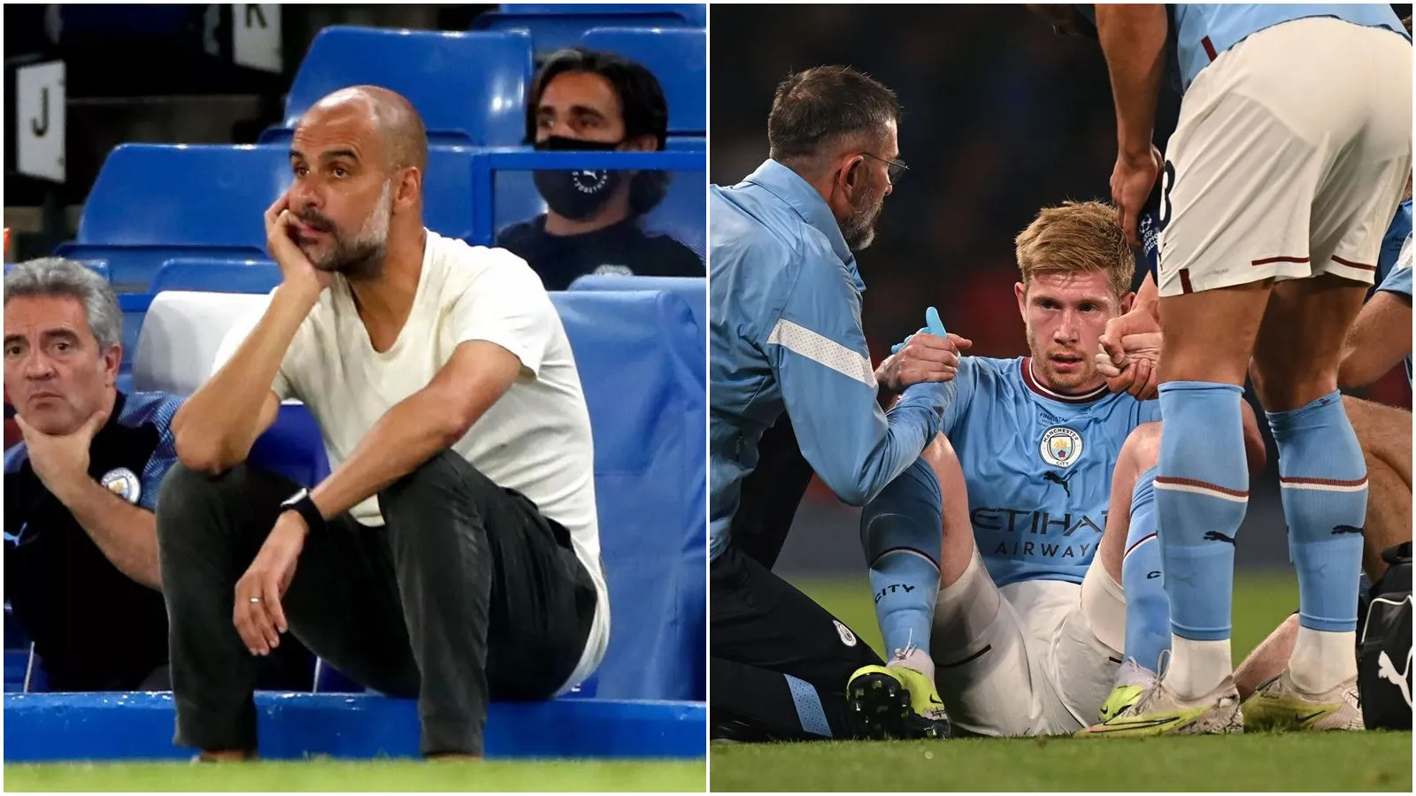 De Bruyne báo tin không vui cho Man City, Pep Guardiola gặp khó