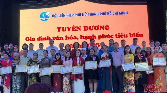 TPHCM tuyên dương 50 gia đình văn hóa hạnh phúc tiêu biểu