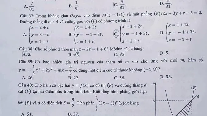 Tiếp tục nghi vấn lọt đề thi Toán