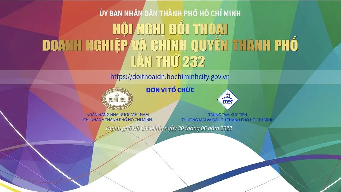 [Livestream] Hội nghị Đối thoại Doanh nghiệp với lãnh đạo Ngân hàng Nhà nước - chi nhánh TPHCM