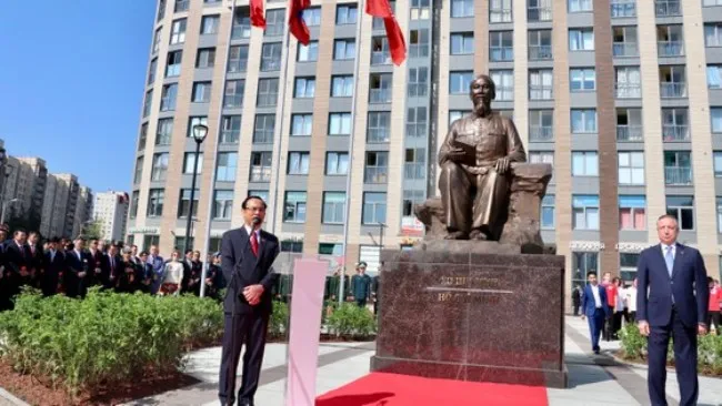 Khánh thành tượng Chủ tịch Hồ Chí Minh tại Nga, biểu tượng mới cho tình hữu nghị
