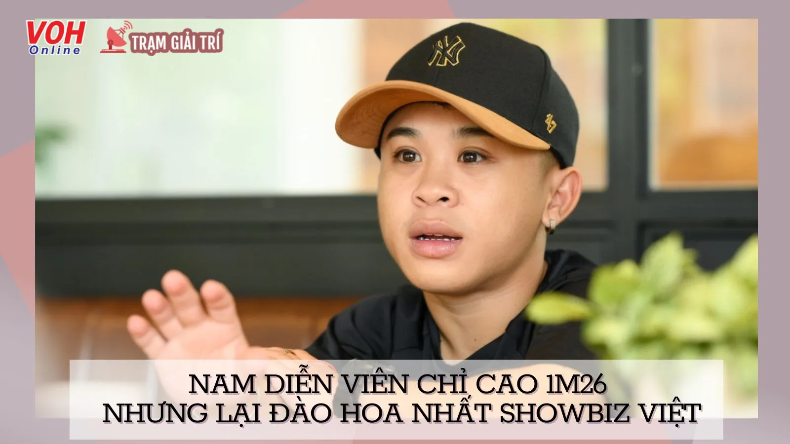 Nam diễn viên chỉ cao 1m26 nhưng đào hoa nhất nhì showbiz Việt