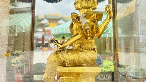 Hội quán ở quận 8 có tượng “Phật Bốn Mặt” thỉnh về từ Thái Lan