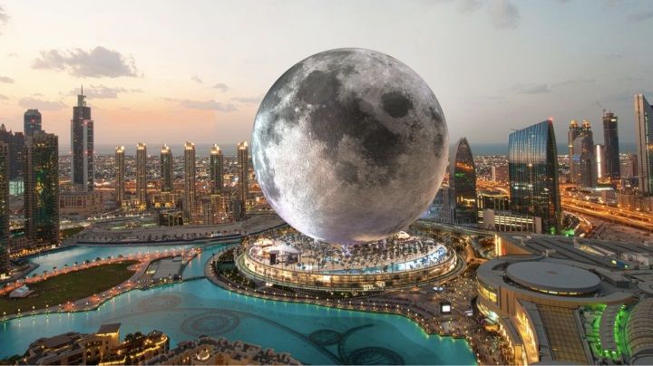 Chi 5 tỷ USD xây tòa nhà hình Mặt trăng đầu tiên tại Dubai