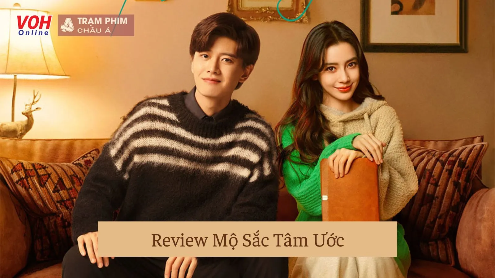 Review Mộ Sắc Tâm Ước: Nhậm Gia Luân tấu hài bất chấp hình tượng, Angelababy đẹp nhưng đơ