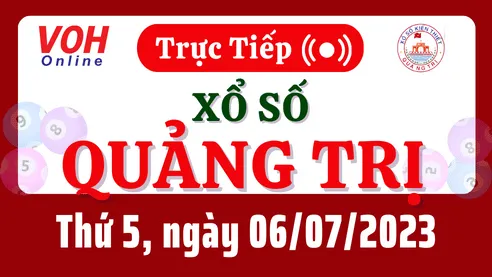 XSQT 6/7 - Kết quả xổ số Quảng Trị hôm nay thứ 5 ngày 6/7/2023