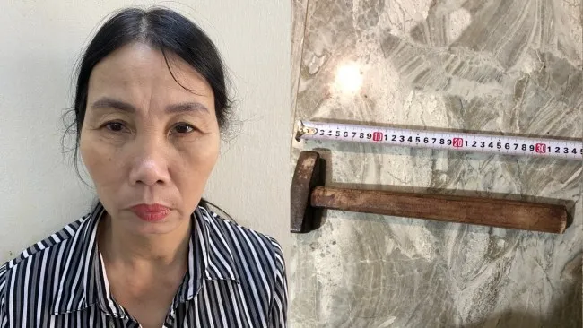 Người vợ dùng búa sát hại chồng và cha chồng