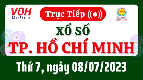 XSHCM 8/7 - Kết quả xổ số TP.HCM hôm nay thứ 7 ngày 8/7/2023