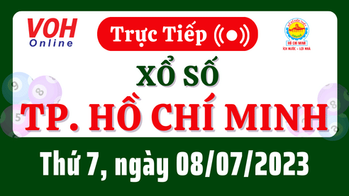 XSHCM 8/7 - Kết quả xổ số TP.HCM hôm nay thứ 7 ngày 8/7/2023