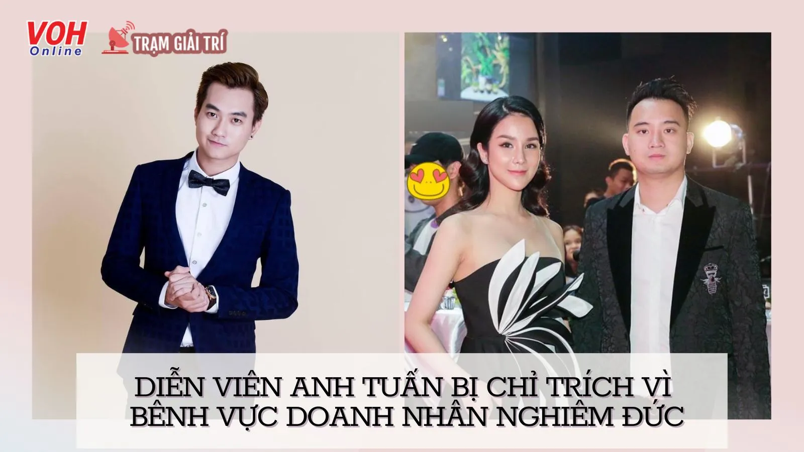 Diễn viên Anh Tuấn bị chỉ trích vì bênh vực chồng cũ Diệp Lâm Anh