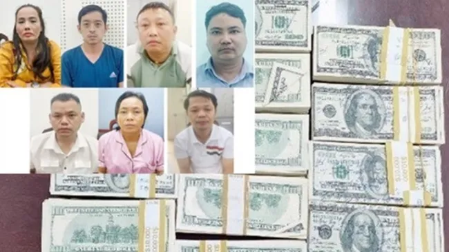 Triệt phá đường dây mua bán USD giả