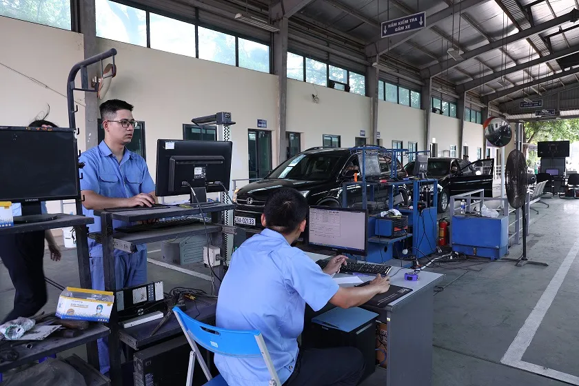 Gần 90% đơn vị đăng kiểm đã hoạt động trở lại
