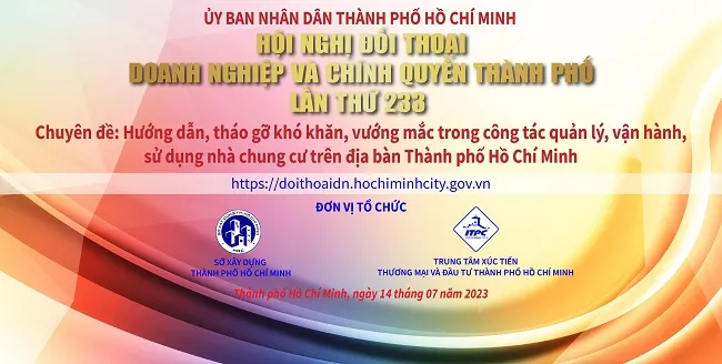 [Livestream] Hội nghị Đối thoại Doanh nghiệp giải đáp các vấn đề về chung cư