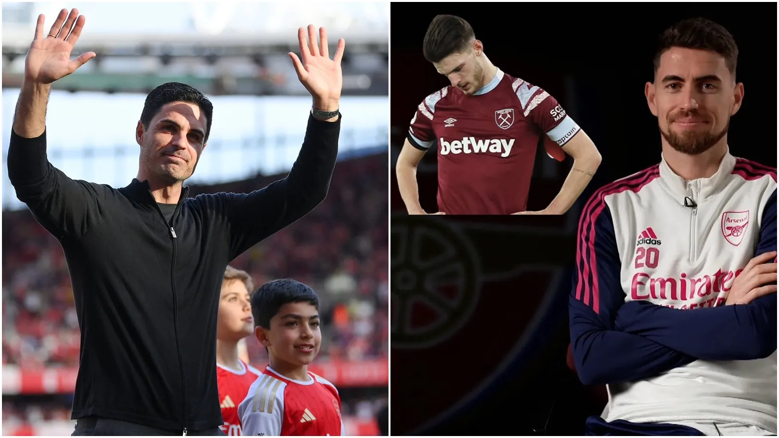 Được fan Arsenal hỏi về Declan Rice, Jorginho phải thú nhận một điều