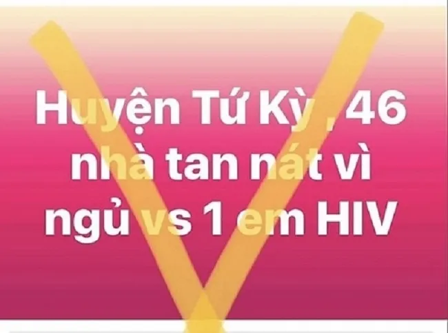 Đăng tin giả 46 người đàn ông quan hệ với một phụ nữ nhiễm HIV, 3 người bị xử phạt