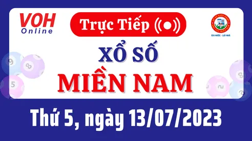 Xổ số miền Nam hôm nay, XSMN 13/7, SXMN 13/7/2023 - Kết quả xổ số ngày 13 tháng 7