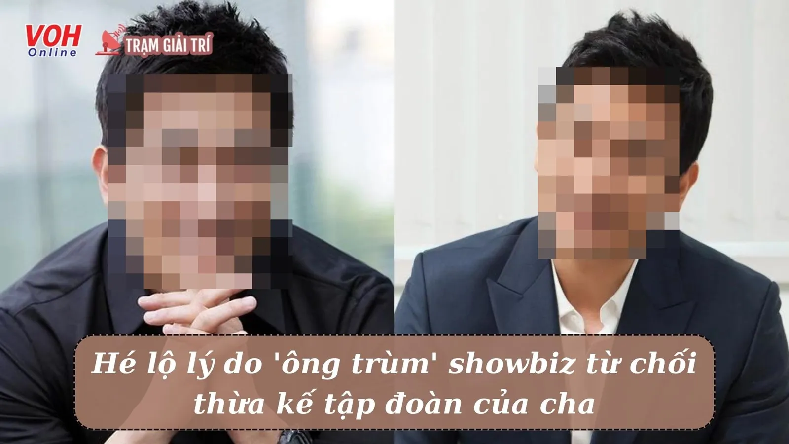 Gia thế khủng nhưng nam tài tử này vẫn từ chối tiếp quản công ty của cha