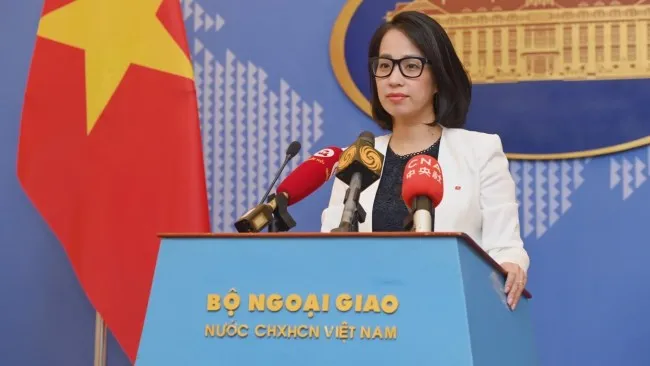 Tranh chấp ở Biển Đông cần giải quyết bằng biện pháp hòa bình