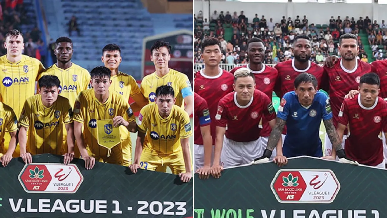 Lịch thi đấu V-League hôm nay: SLNA vs TPHCM (18h00 ngày 15/07)
