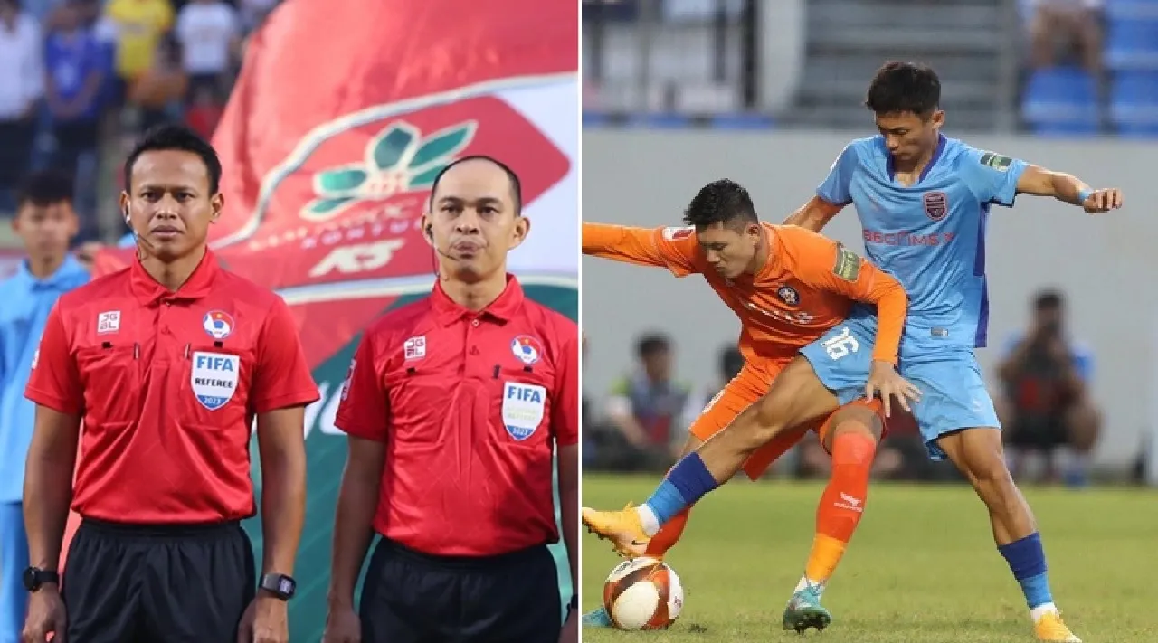 Trọng tài Malaysia điều khiển trận “chung kết ngược” ở giai đoạn 2 V-League 2023