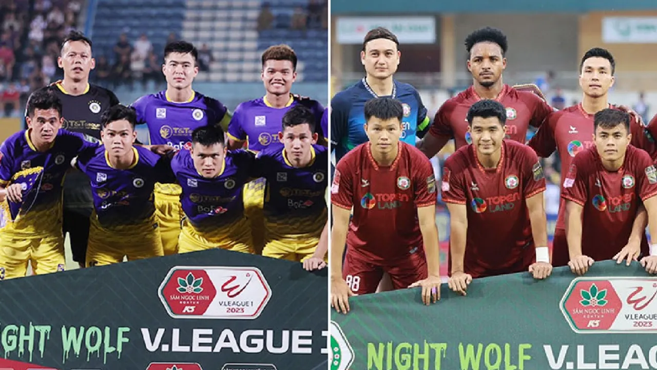 Lịch thi đấu V-League hôm nay: Hà Nội vs Bình Định (19h15 ngày 17/07)
