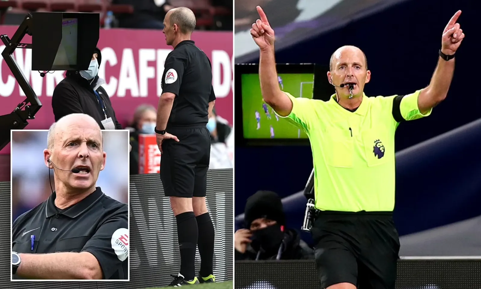 Mike Dean từ chức trọng tài VAR, nghỉ bóng đá sau 28 năm