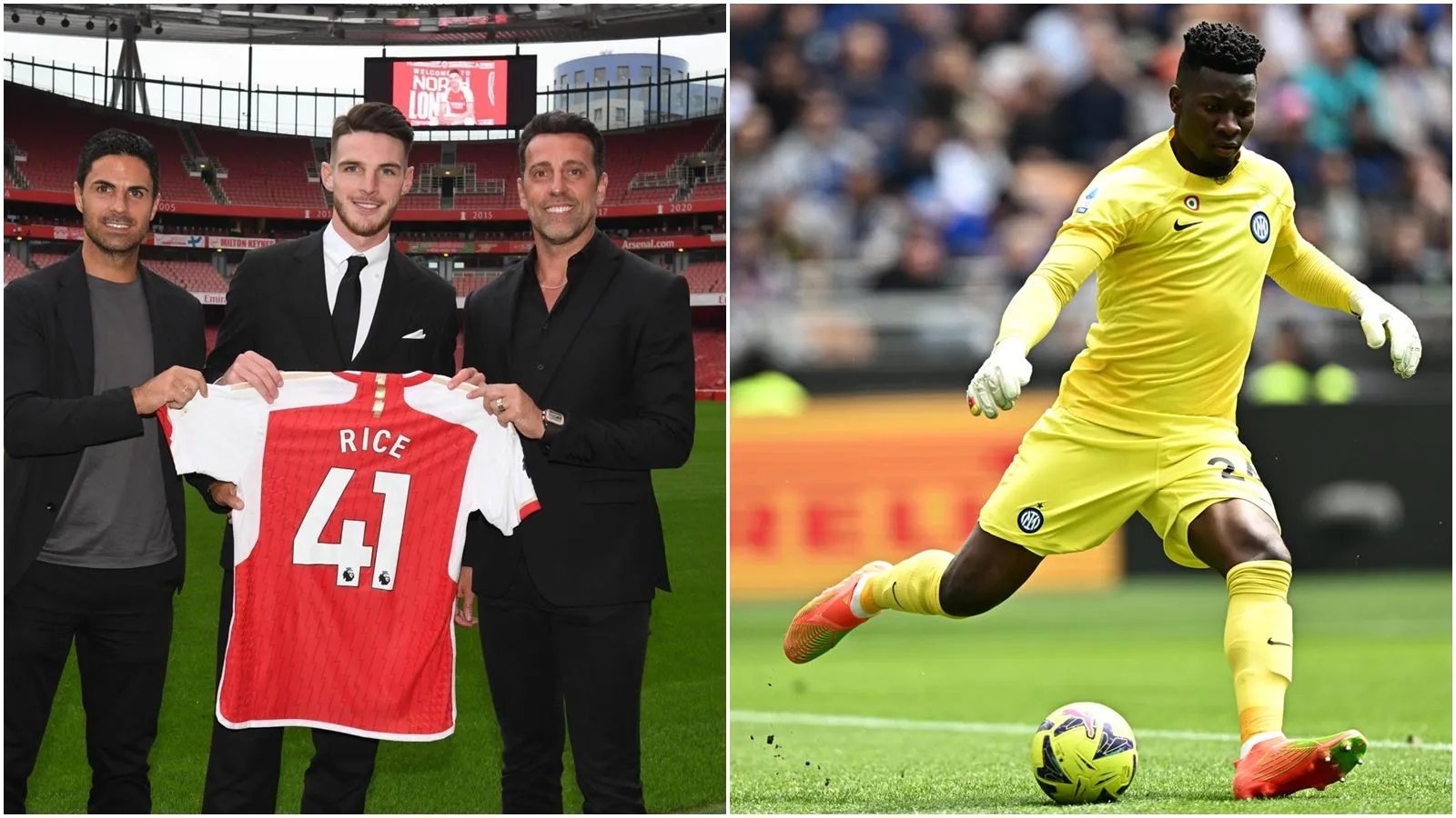 Tin chuyển nhượng Hè 2023 tuần này: Arsenal hoàn tất bom tấn Declan Rice | MU sắp có Andre Onana