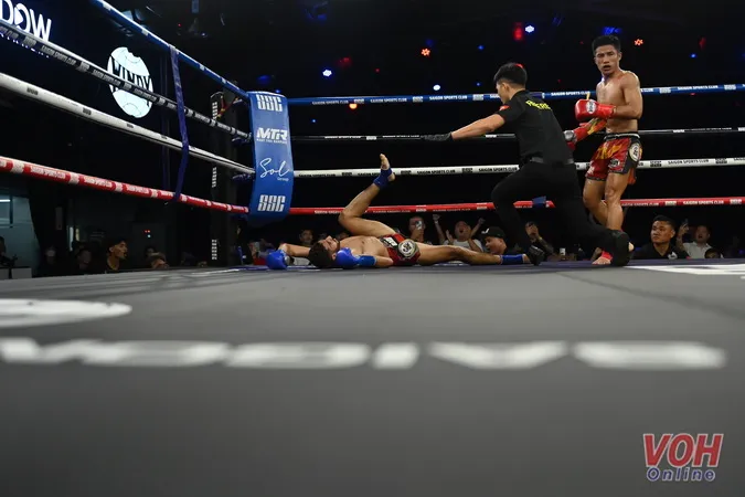 Võ sĩ Huỳnh Hà Hữu Hiếu và Trương Cao Minh Phát thắng knock-out giành đai WBC Muay Thai quốc tế